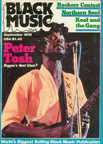 Black Music magazine - Pete Tosh