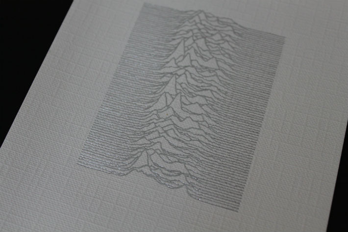 Unknown Pleasures Inlay