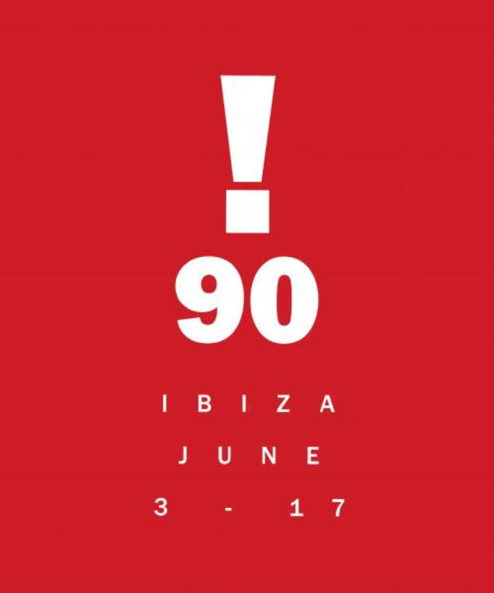 Ibiza 90 poster from Our History website