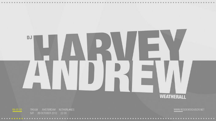 DJ Harvey and Andy Weatherall at Trouw